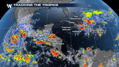 Tropical Outlook: Oscar Makes Landfall in Cuba, Kristy Forms in Pacific