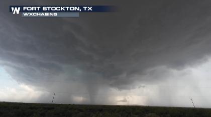 Tornado Hits West Texas, Isolated Storms Tonight