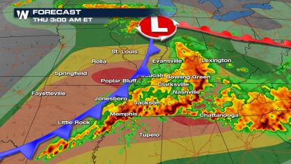 Significant Storm Threat: Nashville, Huntsville, and SE Missouri
